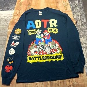 Black, A Day To Remember, Mario, long sleeve shirt, collector’s item